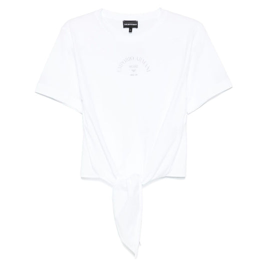 Emporio Armani Logo Print T-Shirt Topwear