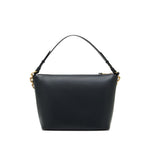 Emporio Armani Medium leather hobo bag with chain Handbag