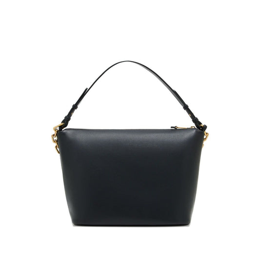 Emporio Armani Medium leather hobo bag with chain Handbag