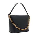 Emporio Armani Medium leather hobo bag with chain Handbag