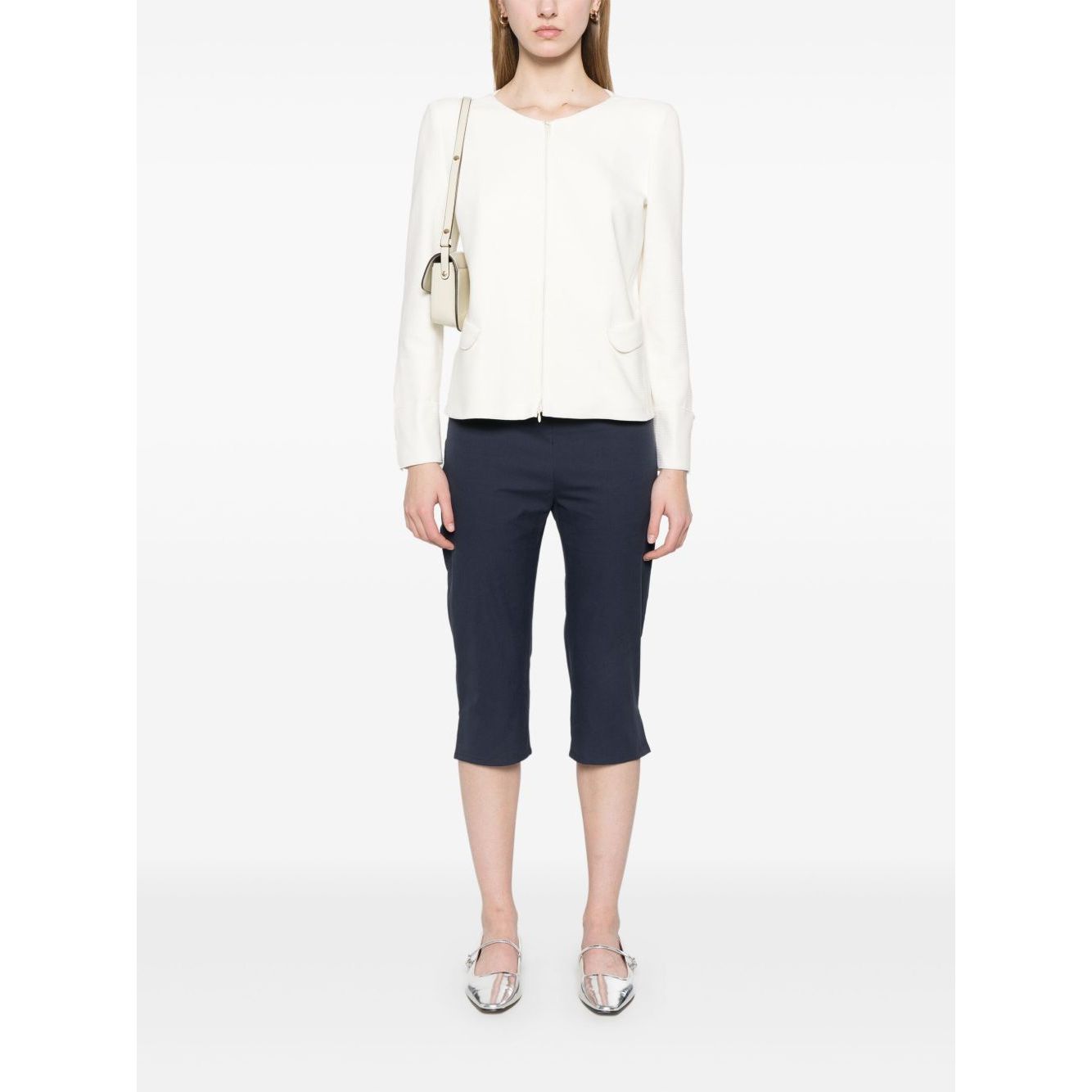 Emporio Armani Ottoman-jersey jacket Jackets