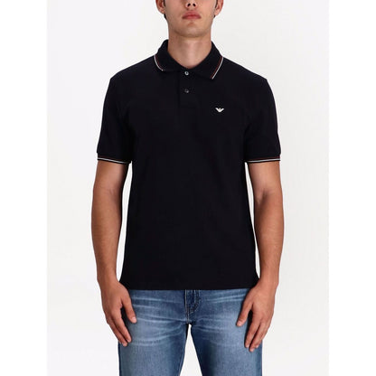 Emporio Armani T-shirts and Polos Blue
