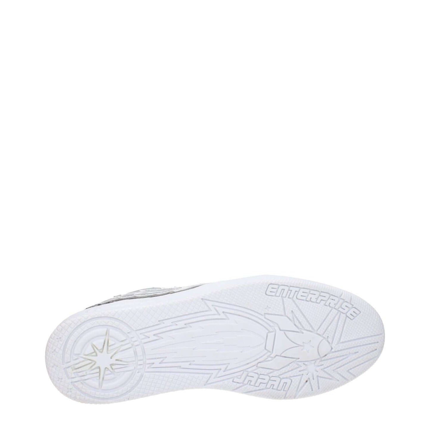 Enterprise Japan White Leather Athletic Sneakers