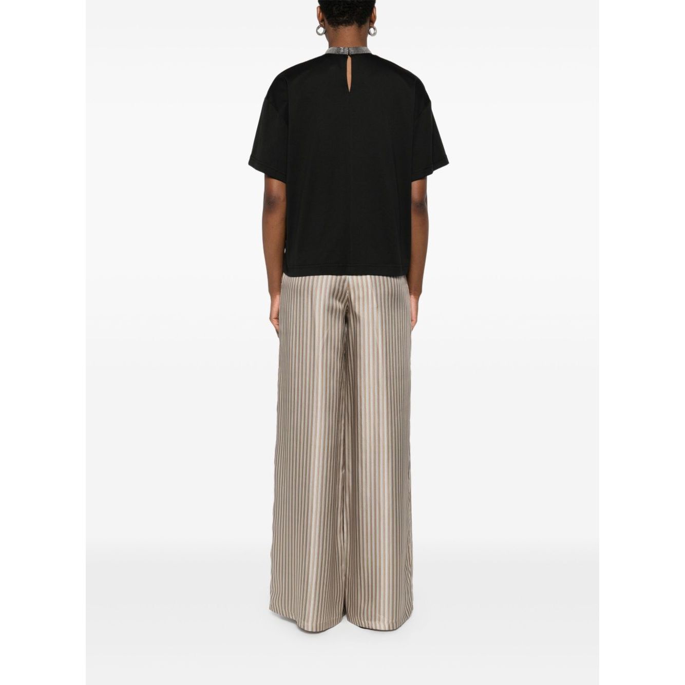 Fabiana Filippi Top Black Topwear