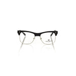 Frankie Morello Black Metallic Men's Eyeglass Frame