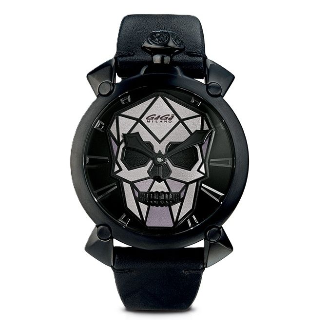 GAGA' MILANO Mod. BIONIC SKULL - Black ***SPECIAL PRICE***