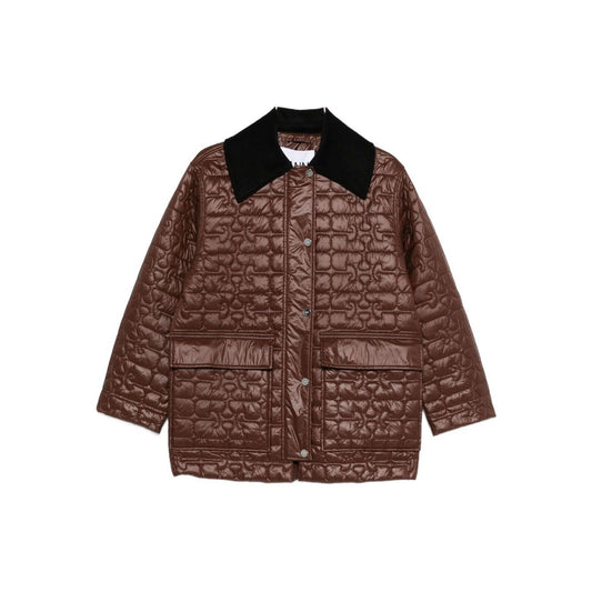 GANNI Jackets Brown Jackets