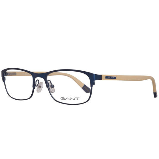 Gant Blue Metal Glasses (Frames) with dimensions 54/18/140 mm, stylish blue color, GANT branding, metal material.