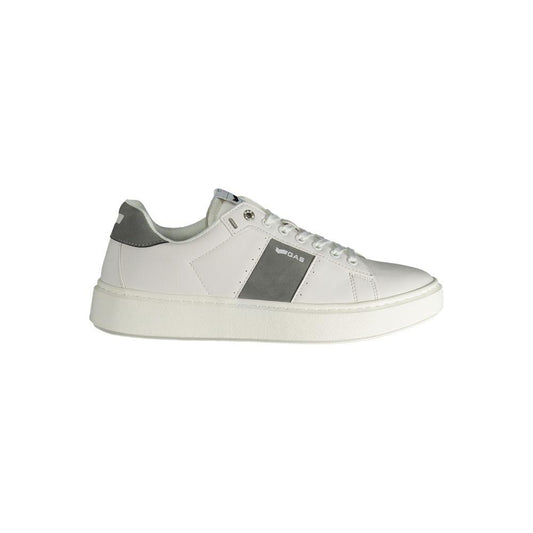 Gas White Polyester Sneaker