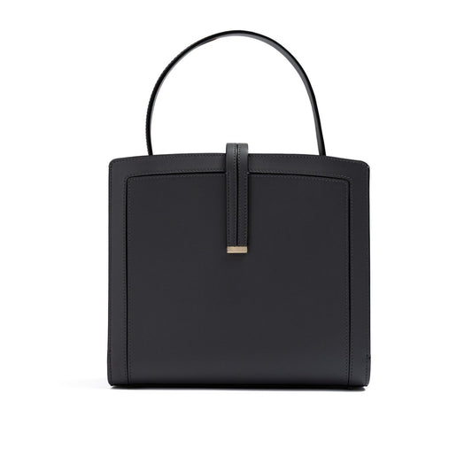 Giada Anthracite Leather Shoulder Bag Giada