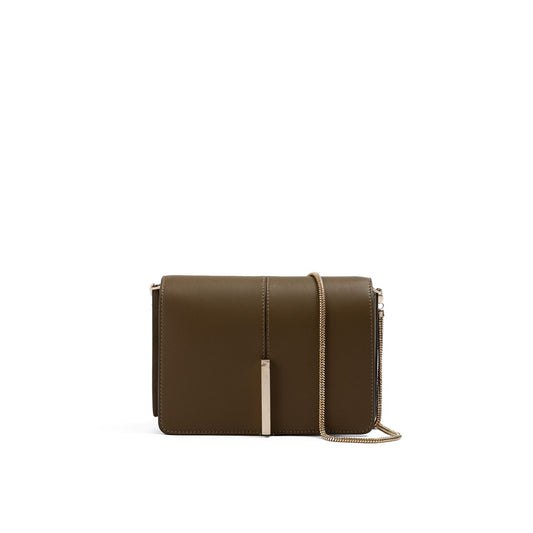 Giada Olive Green Leather Crossbody Bag Giada