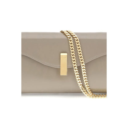 Giuseppe Zanotti Beige Leather Clutch Bag