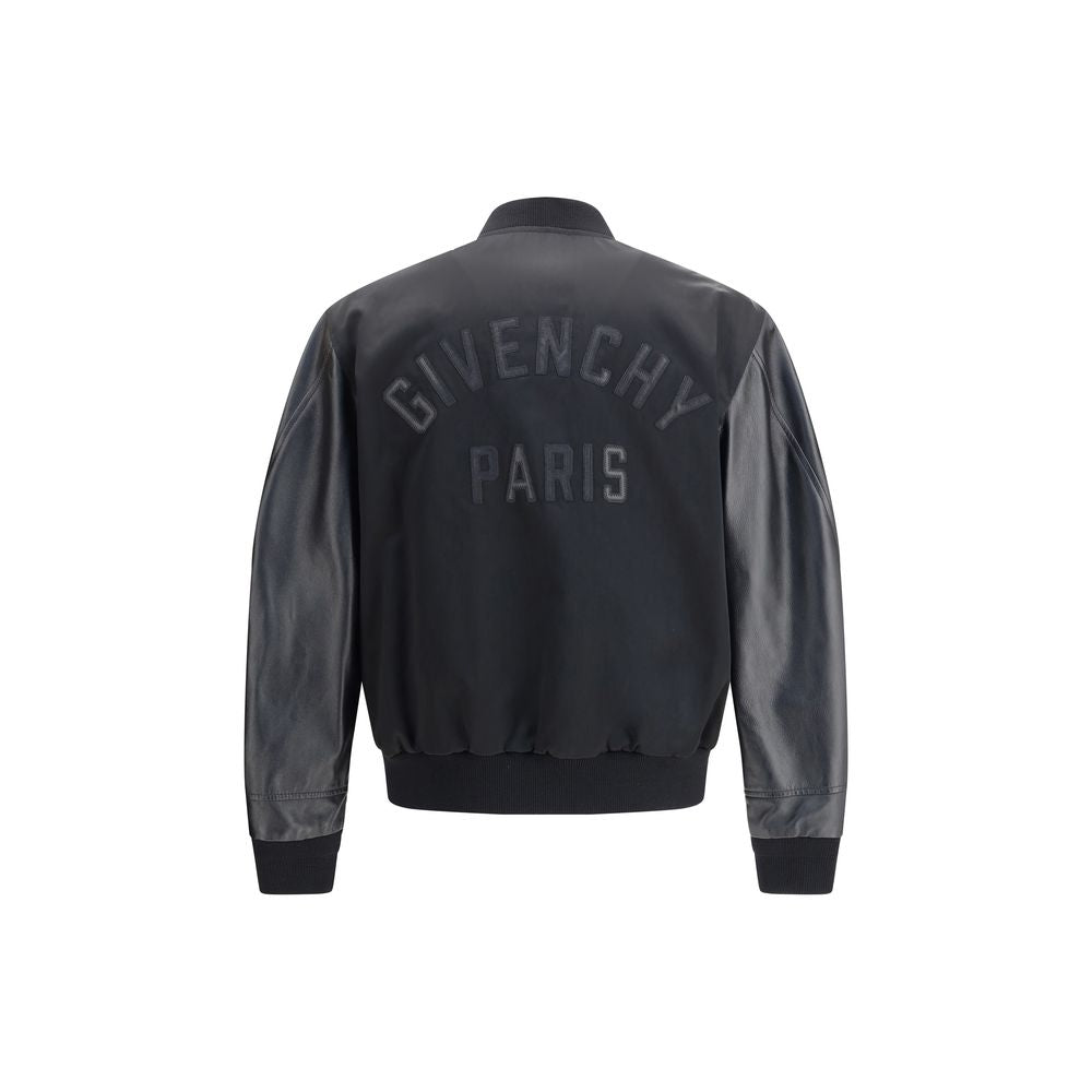 Givenchy Black Cotton Bomber