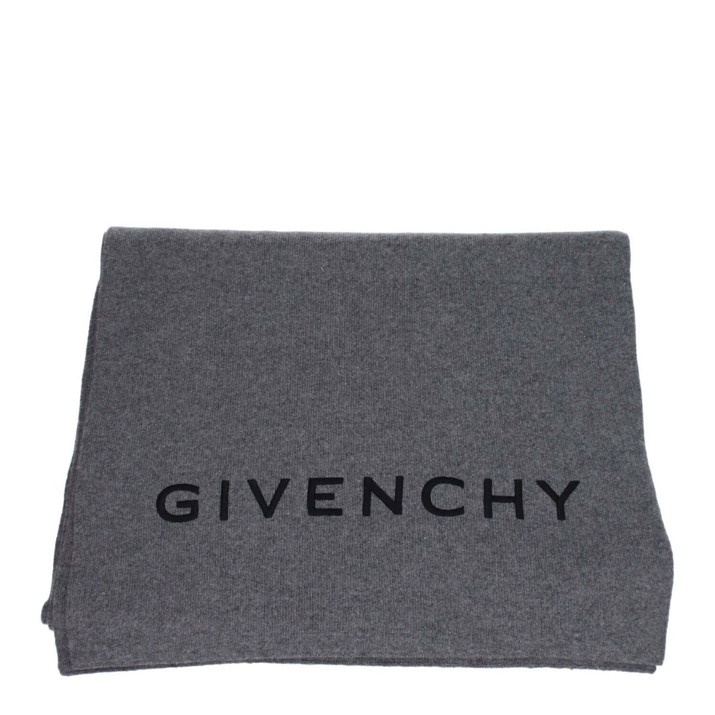 Givenchy Gray Wool Scarf