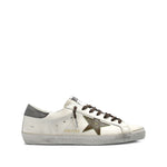 Golden Goose Super-Star in nappa leather with leather star and leather heel tab Sneakers