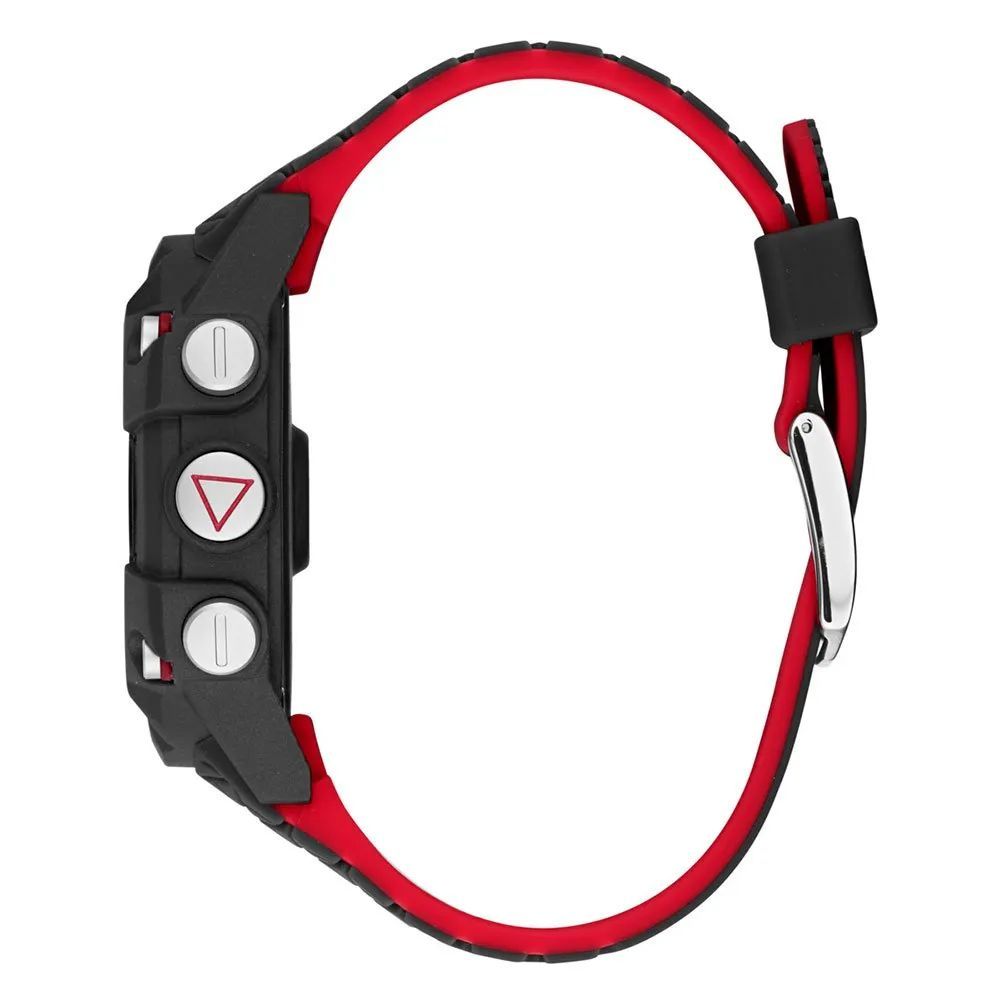 Guess Black Resin Sport Watch