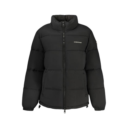 Guess Jeans Nero Polyester Woman Jacket