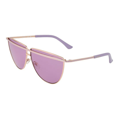 Guess Rose Gold Metal Sunglasses