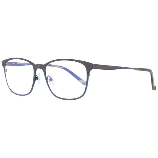 Hackett Blue Metal Glasses (Frames) in blue, metal material, size 54/17/145 mm, stylish eyewear for men with elegant design.