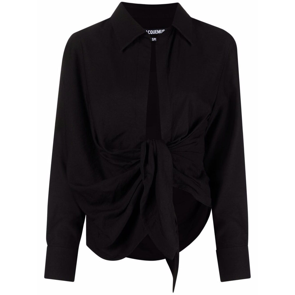 JACQUEMUS Shirts Black Shirts