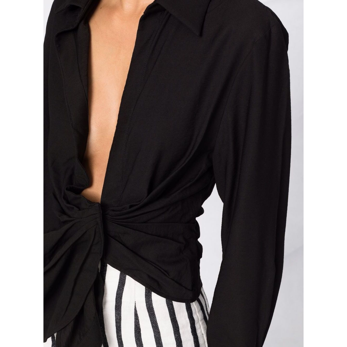 JACQUEMUS Shirts Black