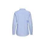Jacqueline De Yong Blue Cotton Blouse