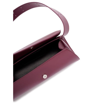 Jil Sander Cannolo small leather shoulder bag