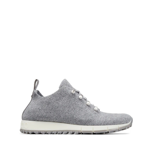 Jimmy Choo Veles Cashmere Knit Trainers Sneakers