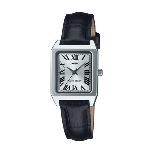CASIO COLLECTION Mod. TANK LEATHER - WHITE-0