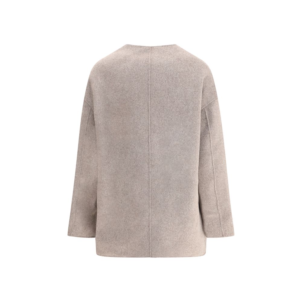 Loulou De Saison Gray Wool Coat