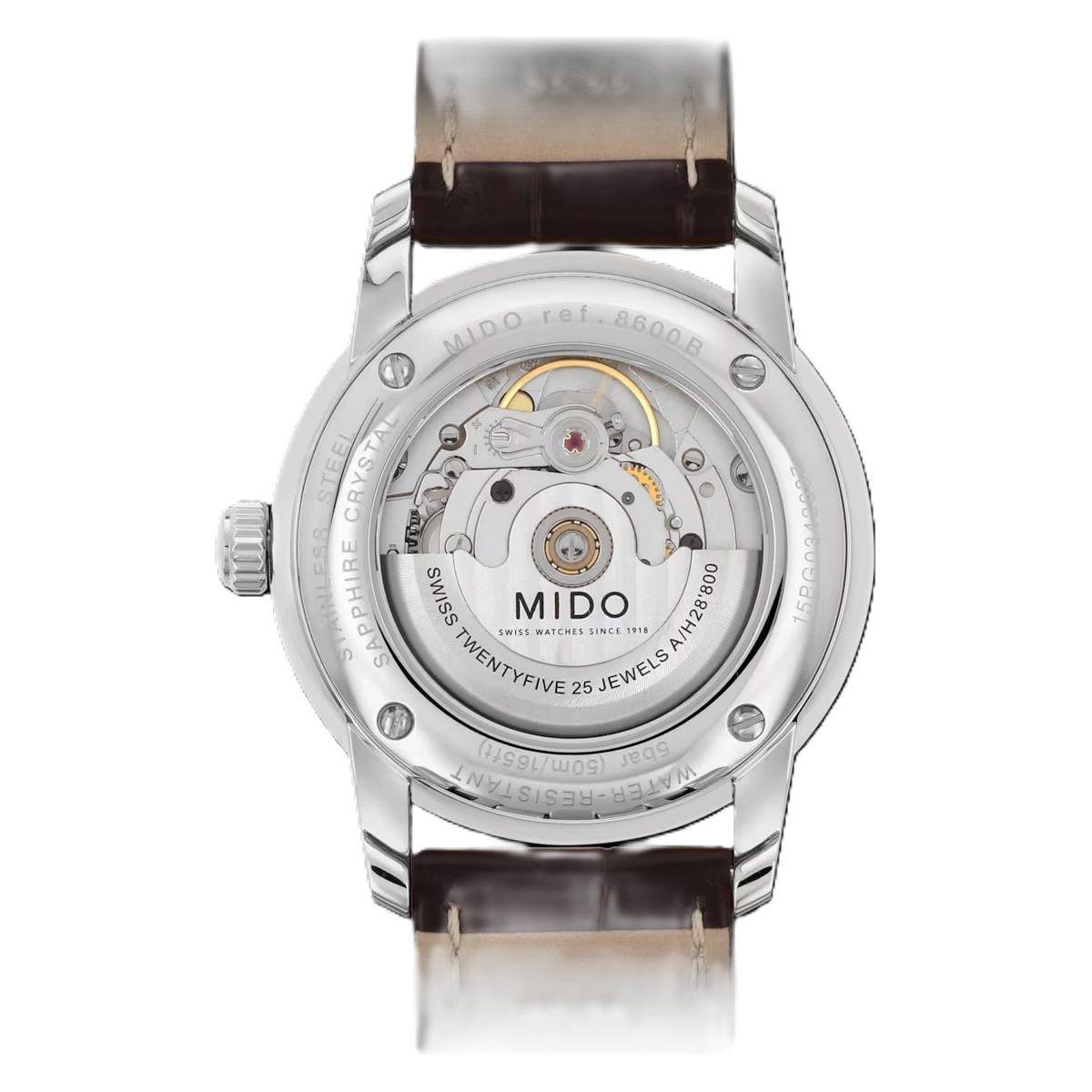 MIDO Mod. BARONCELLI TRADITION Category - Watches,Gender-Men,LUXURY WATCHES,Men,Subcategory-Necklace,Watches - Accessories,Wristwatch