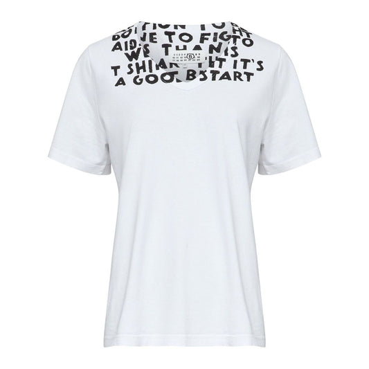 MM6 Maison Margiela T-shirts and Polos White