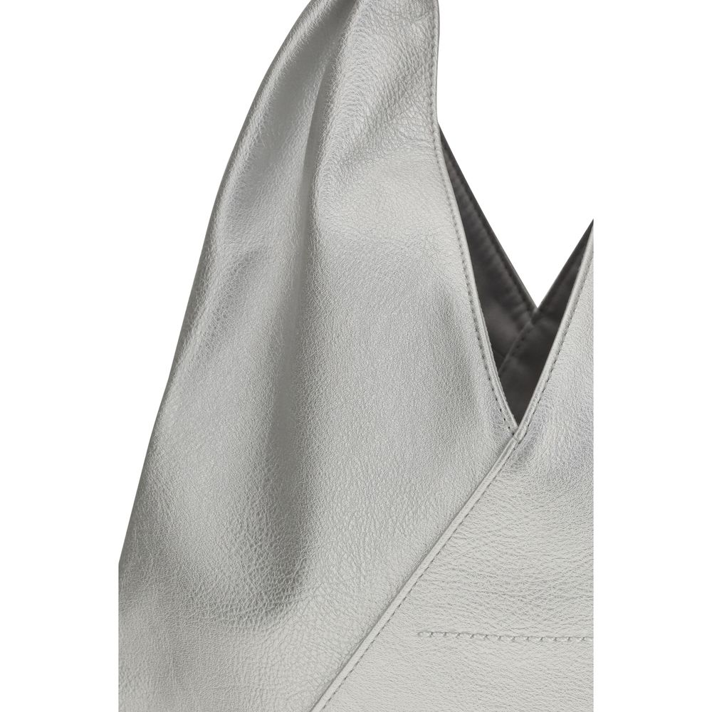 MM6 Silver Polyethylene Handbag 1728,72470364320,Bags,Handbags - Bags,MM6,New with tags,Silver,Women