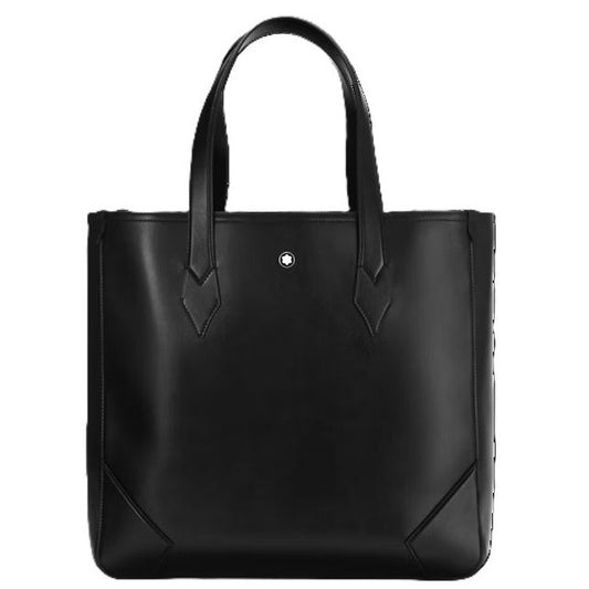 MONTBLANC LEATHER Mod. MEISTERSTUCK SELECTION SOFT TOTE BAG unisex leather tote bag with official packaging