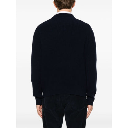 Maison Kitsuné MAISON KITSUNE' Sweaters Blue Topwear