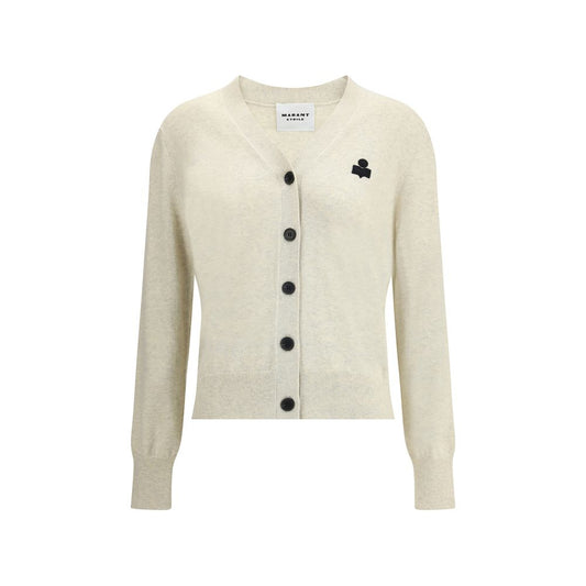 Marant Etoile White Cotton Cardigan
