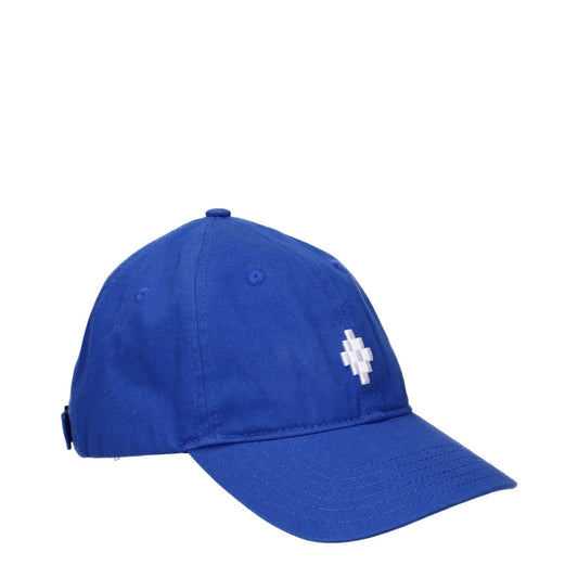 Marcelo Burlon Blue Cotton Cap (Baseball Hat)