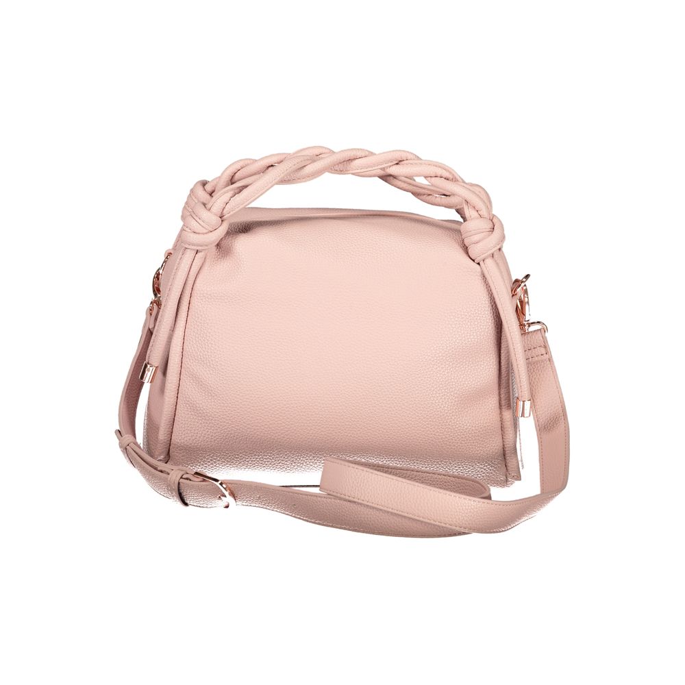 Mario Valentino Rosa Polyurethane Women Handbag