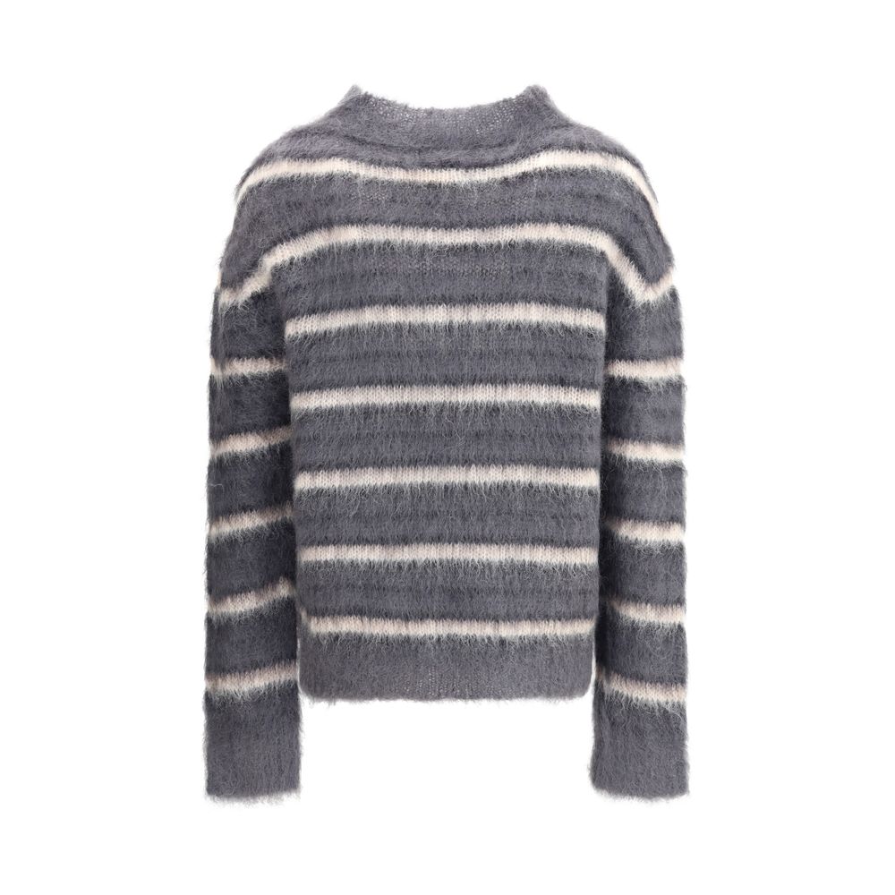 Marni Gray Mohair Sweatshirt