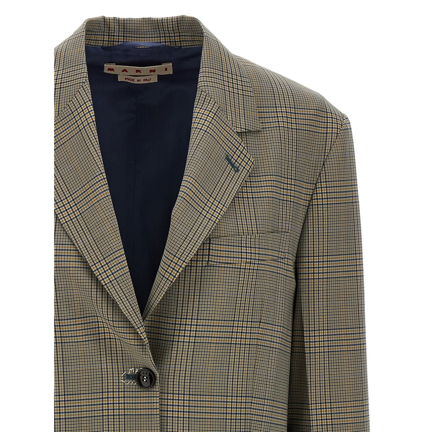 Marni Multicolor Polyester Blazer