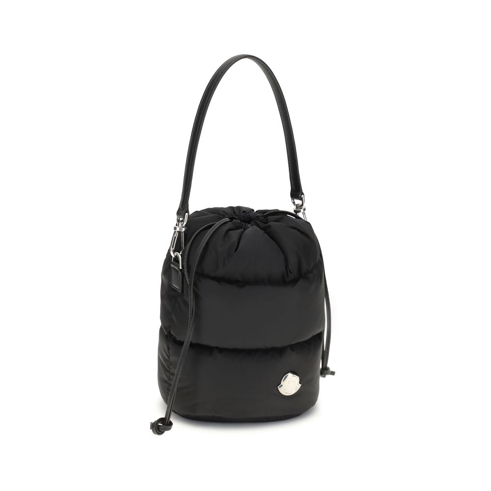 Moncler Black Polyester Backet Bag