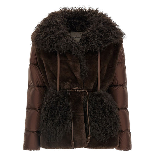 Moncler Brown Polyester Shell Jacket