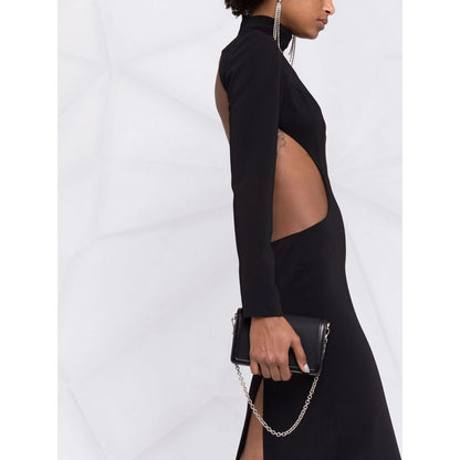 Monot PRE high neck evening dress Dresses