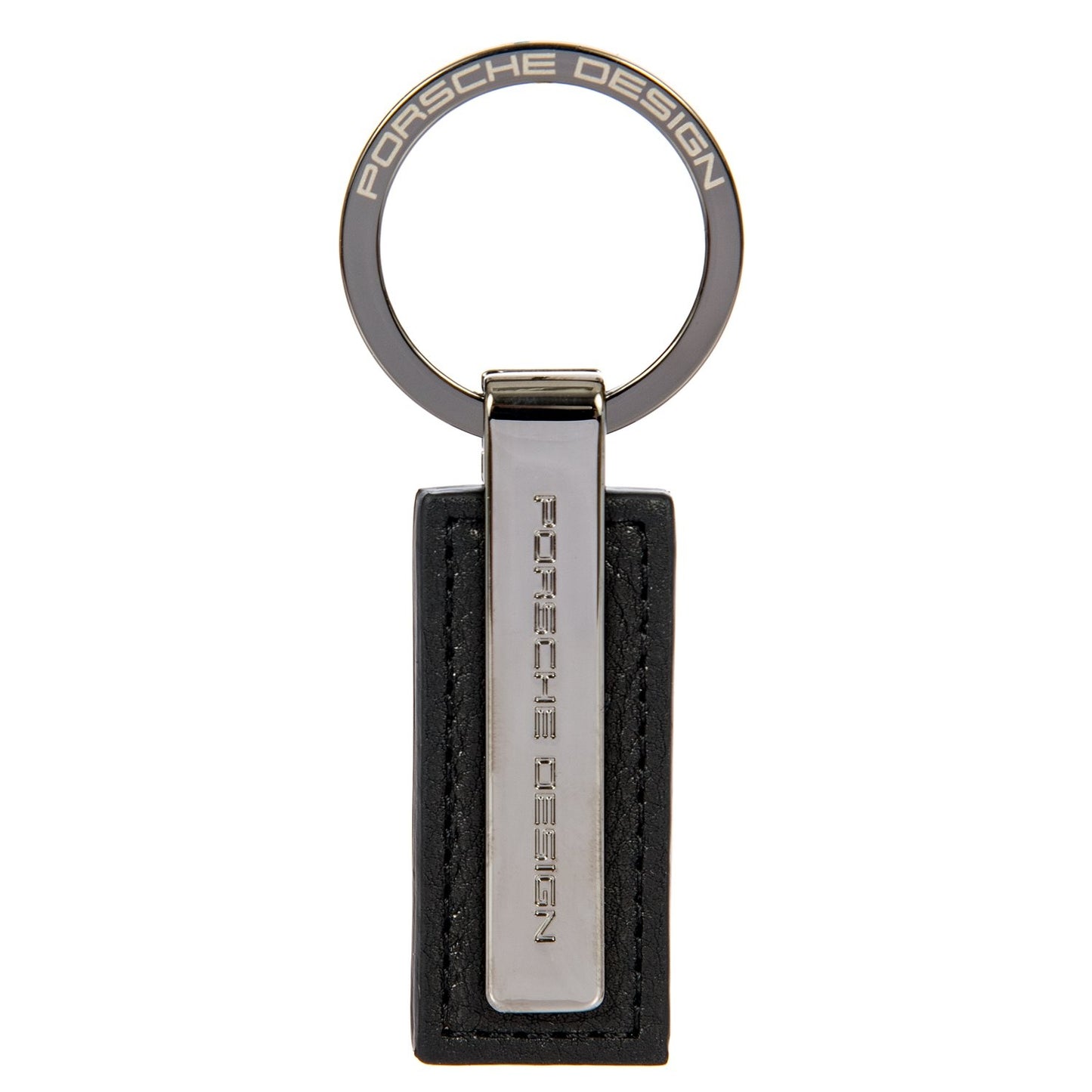 PORSCHE DESIGN MOD. CLASSIC leather keychain in official packaging.