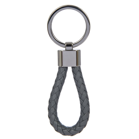 PORSCHE DESIGN MOD. CLASSIC keychain in leather with official box packaging, luxury accessory.