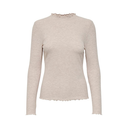Only Beige Polyester Turtleneck 1728,71956299936,Beige,Clothing,IT38|XS,New with tags,Only,Sweaters - Clothing,Turtlenecks - Sweaters - Clothing,Women,XL