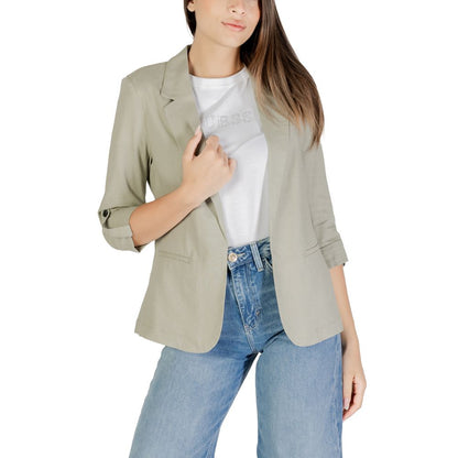 Only Green Linen Blazer