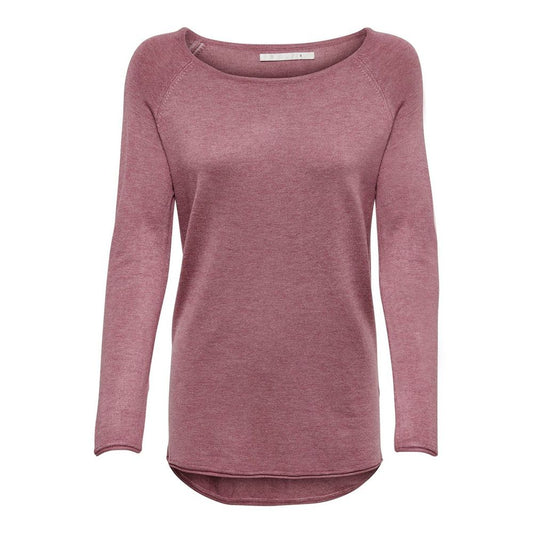 Only Multicolor Viscose Sweatshirt, women's long-sleeve knit top with comfortable viscose-polyamide blend in elegant design.