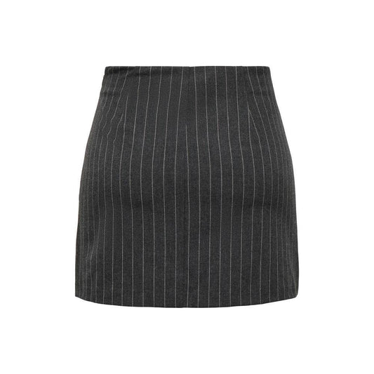 Only Gray Polyester Mini ON-11456400138-IT38|XS