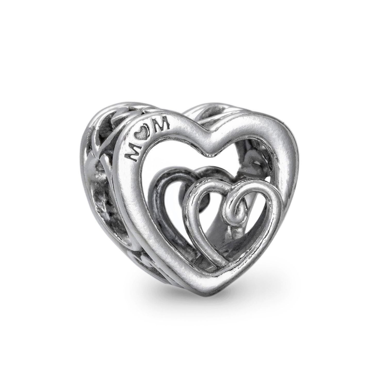 PANDORA Mod. ENTWINED INFINITE HEARTS CHARM